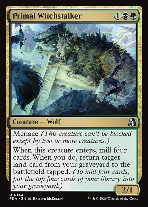 Primal Witchstalker - FRA-0144 - Uncommon