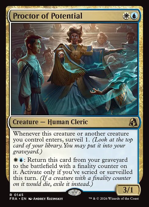 Proctor of Potential - FRA-0145 - Rare 1