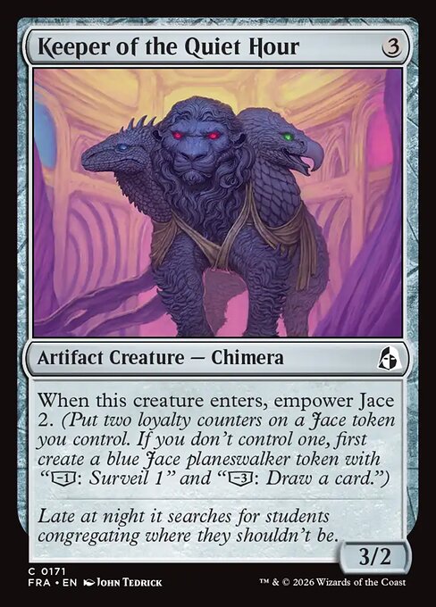 Keeper of the Quiet Hour - FRA-0171-F - Common - Foil 1