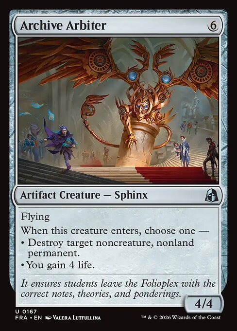 Archive Arbiter - FRA-0167-F - Uncommon - Foil 1