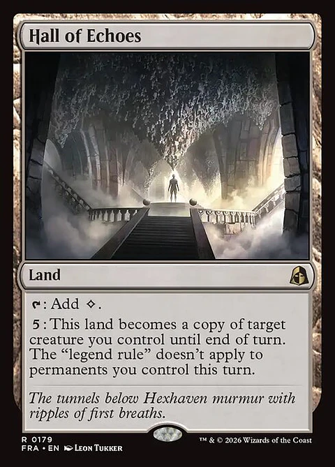 Hall of Echoes - FRA-0179 - Rare