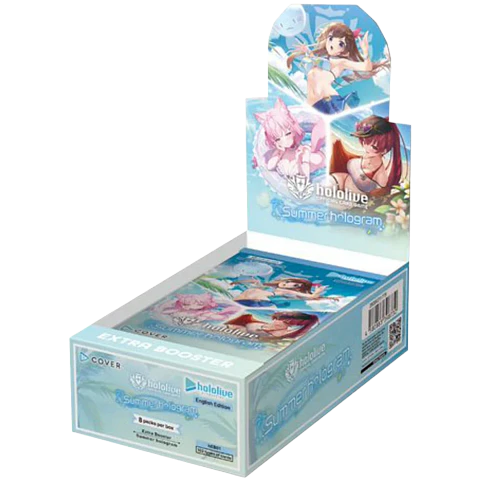 Hololive - Summer Hologram Extra Booster Display