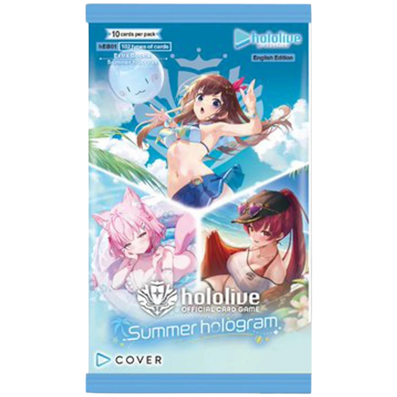 Hololive - Summer Hologram Extra Booster Display 2