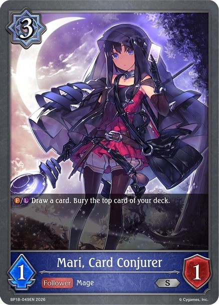 Mari, Card Conjurer - BP18-049EN - Silver 1