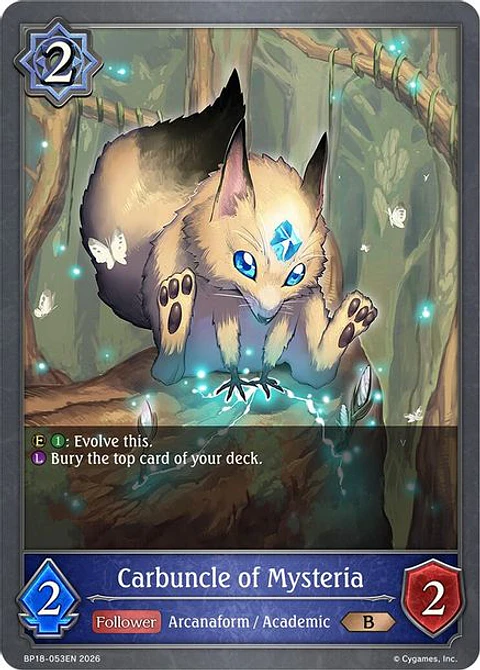 Carbuncle of Mysteria - BP18-053EN - Bronze