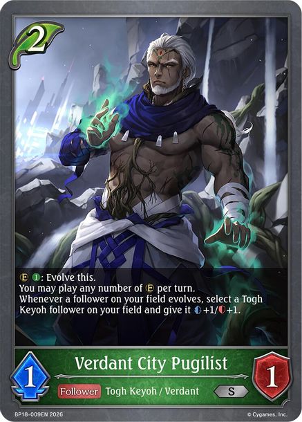 Verdant City Pugilist - BP18-009EN - Silver 1