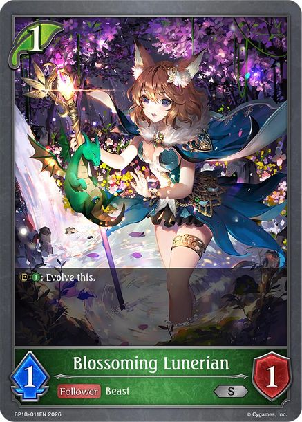 Blossoming Lunerian - BP18-011EN - Silver 1