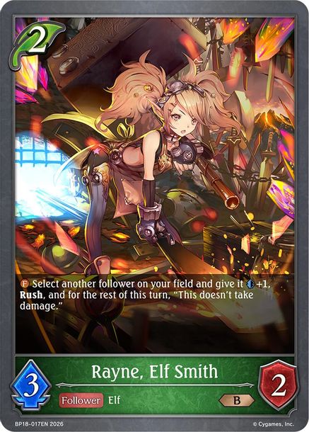 Rayne, Elf Smith - BP18-017EN - Bronze 1