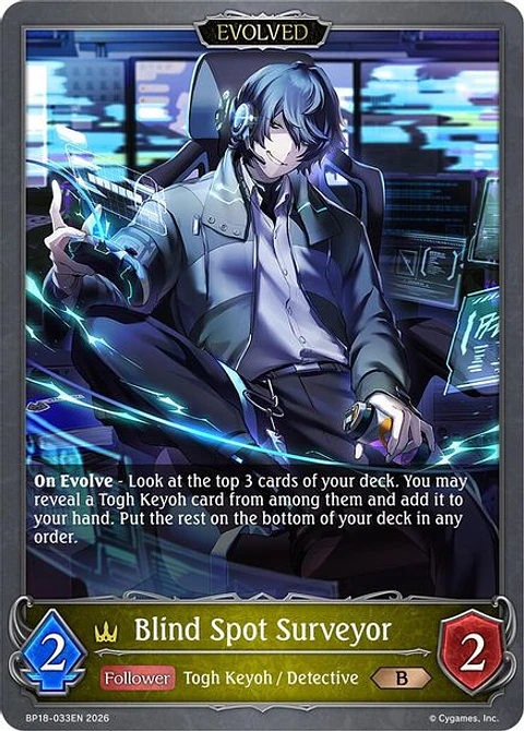 Blind Spot Surveyor (Evolved) - BP18-033EN - Bronze