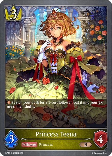 Princess Teena - BP18-036EN - Bronze 1