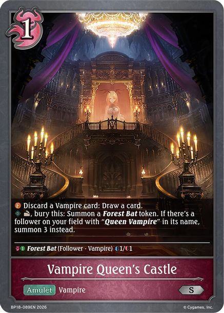 Vampire Queen's Castle - BP18-089EN - Silver 1