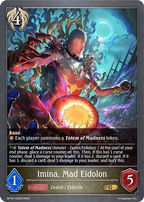 Imina, Mad Eidolon - BP18-103EN - Gold