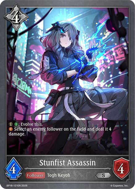 Stunfist Assassin - BP18-121EN - Silver 1