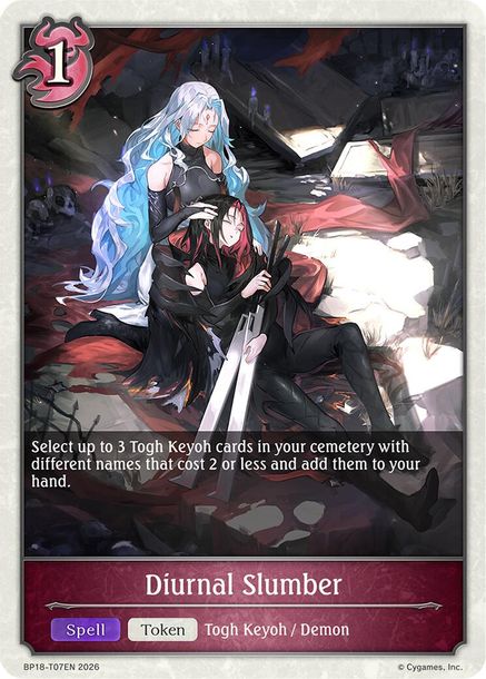 Diurnal Slumber - BP18-T07EN 1