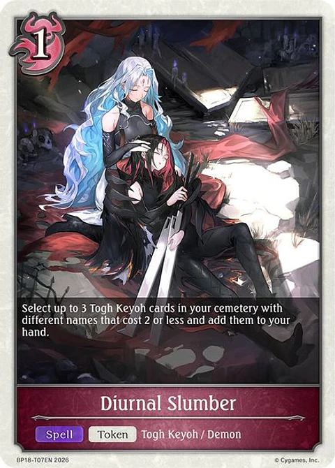 Diurnal Slumber - BP18-T07EN
