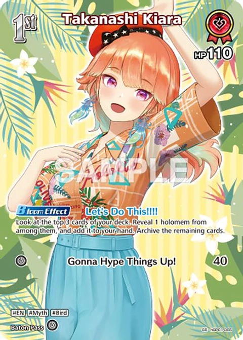 Takanashi Kiara - hBP01-065 - Super Rare (hEB01)