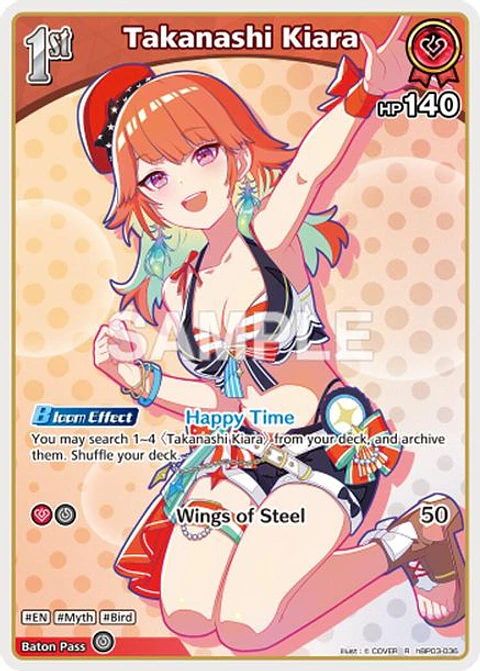 Takanashi Kiara - hBP03-036 - Rare (hEB01)