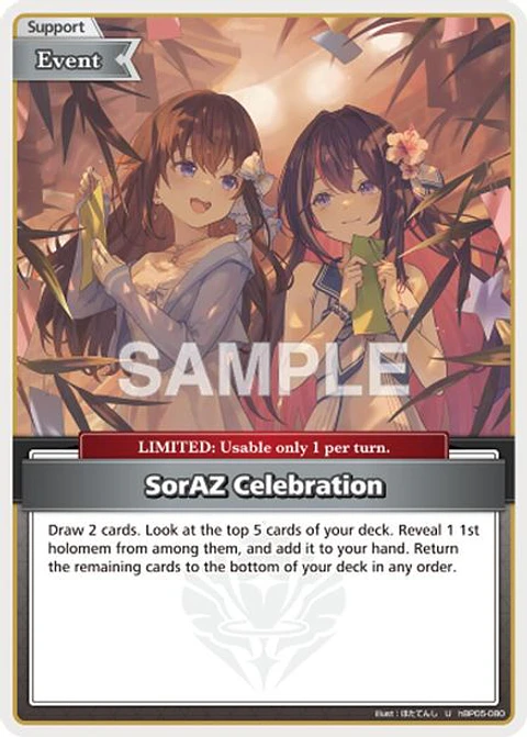 SorAZ Celebration - hBP05-080 - Uncommon (hEB01)