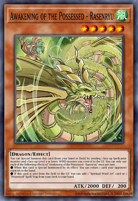Awakening of the Possessed - Rasenryu - CH02-EN019 - Ultra Rare