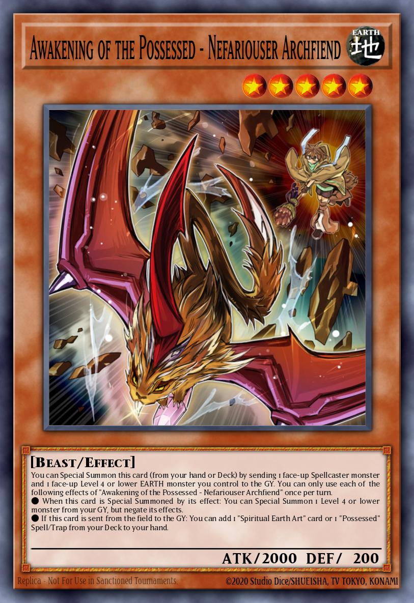 Awakening of the Possessed - Nefariouser Archfiend - CH02-EN020 - Ultra Rare 2