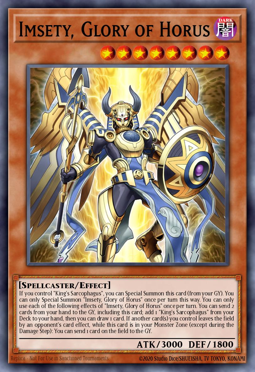 Imsety, Glory of Horus - CH02-EN022 - Ultra Rare 2