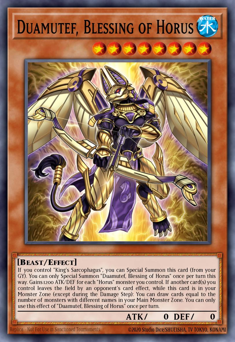 Duamutef, Blessing of Horus - CH02-EN023 - Ultra Rare 2