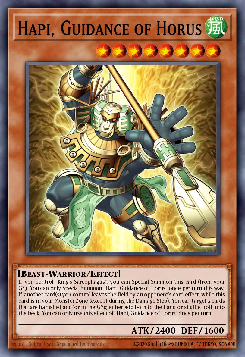 Hapi, Guidance of Horus - CH02-EN024 - Ultra Rare 2