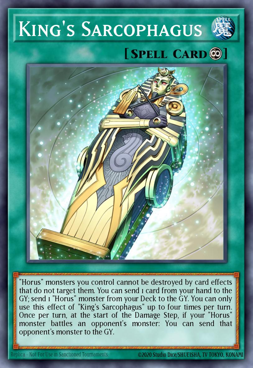 King's Sarcophagus - CH02-EN037 - Ultra Rare 2