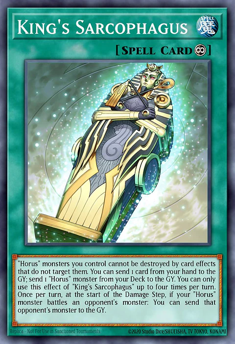 King's Sarcophagus - CH02-EN037 - Ultra Rare