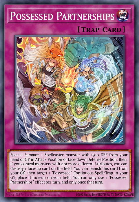 Possessed Partnerships - CH02-EN038 - Ultra Rare