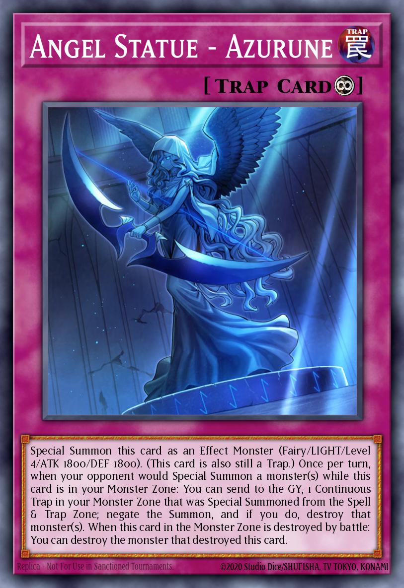 Angel Statue - Azurune - CH02-EN040 - Ultra Rare 2