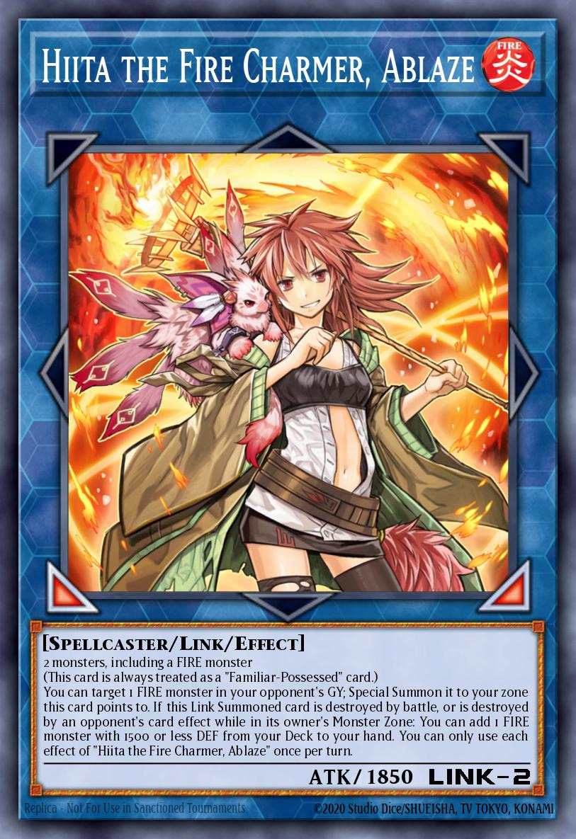Hiita the Fire Charmer, Ablaze - CH02-EN043 - Ultra Rare 2