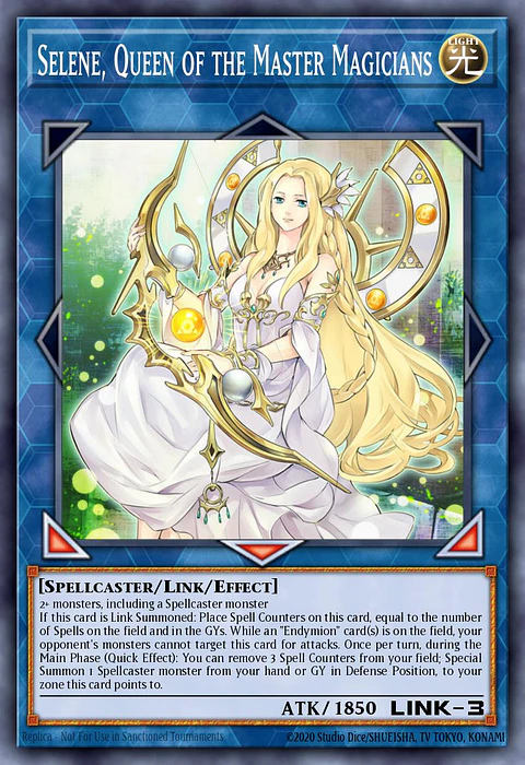 Selene, Queen of the Master Magicians - CH02-EN049 - Ultra Rare