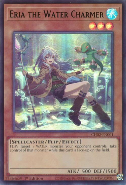 Eria the Water Charmer - CH02-EN001 - Ultra Rare 1