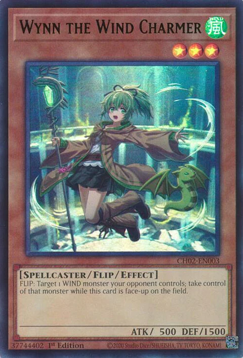 Wynn the Wind Charmer - CH02-EN003 - Ultra Rare