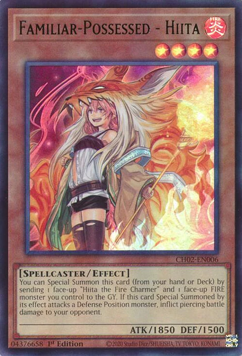 Familiar-Possessed - Hiita - CH02-EN006 - Ultra Rare