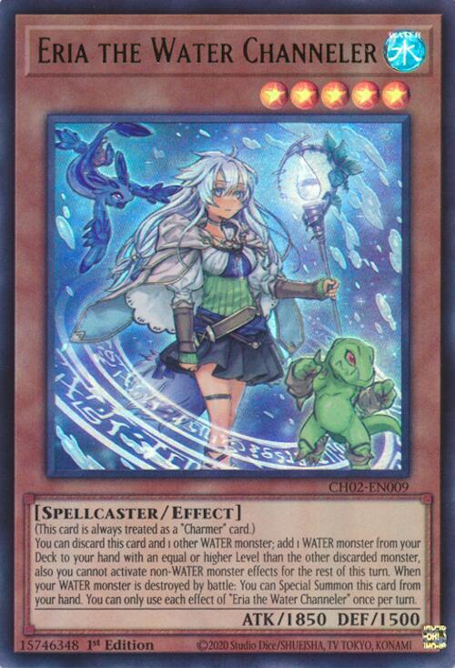 Eria the Water Channeler - CH02-EN009 - Ultra Rare 1
