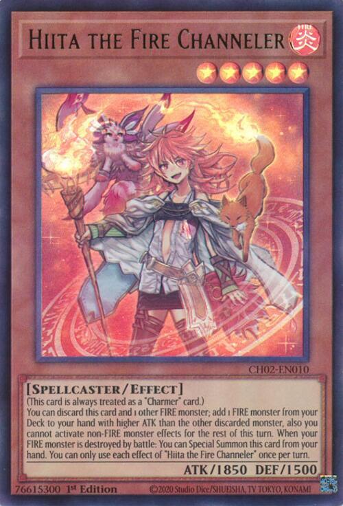 Hiita the Fire Channeler - CH02-EN010 - Ultra Rare 1