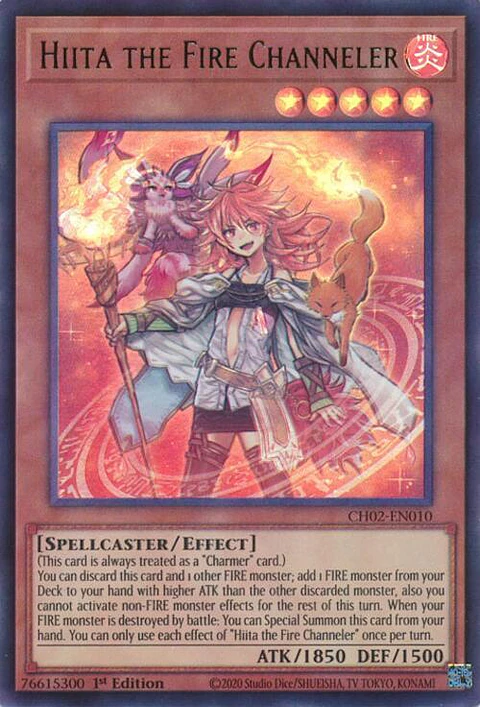 Hiita the Fire Channeler - CH02-EN010 - Ultra Rare