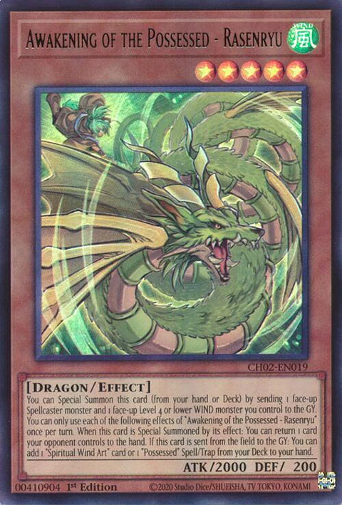 Awakening of the Possessed - Rasenryu - CH02-EN019 - Ultra Rare