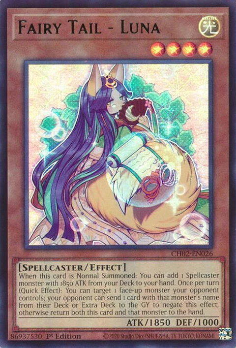 Fairy Tail - Luna - CH02-EN026 - Ultra Rare