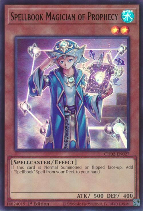 Spellbook Magician of Prophecy - CH02-EN027 - Ultra Rare 1