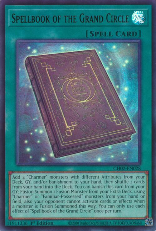 Spellbook of the Grand Circle - CH02-EN028 - Ultra Rare 1