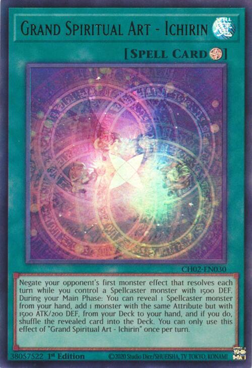 Grand Spiritual Art - Ichirin - CH02-EN030 - Ultra Rare 1