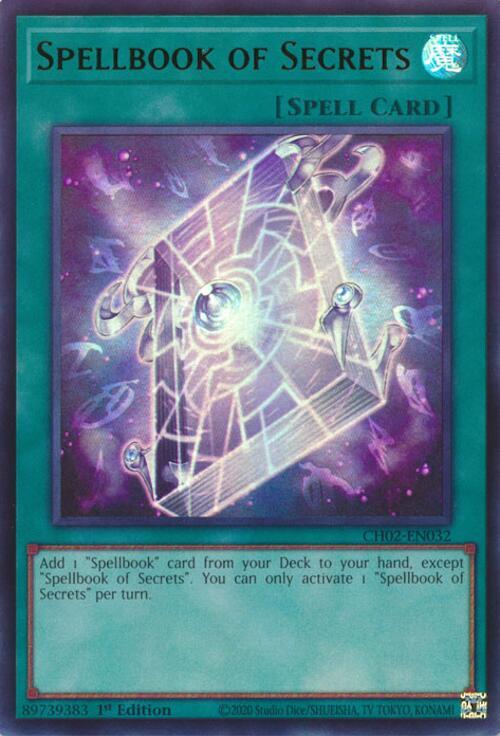 Spellbook of Secrets - CH02-EN032 - Ultra Rare 2