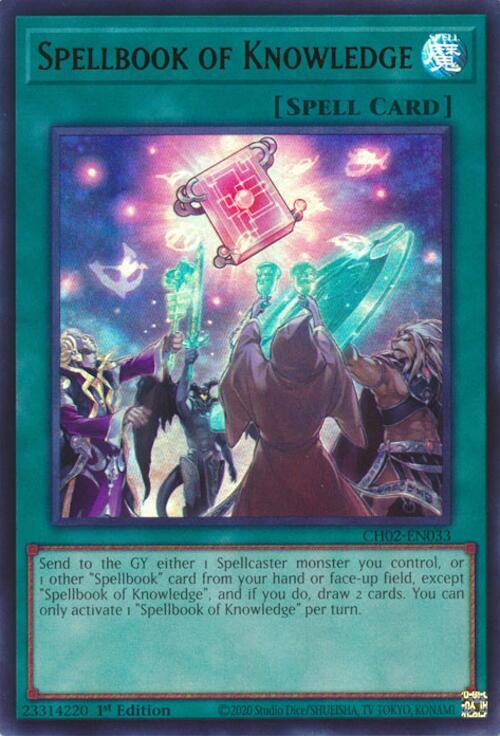 Spellbook of Knowledge - CH02-EN033 - Ultra Rare 1