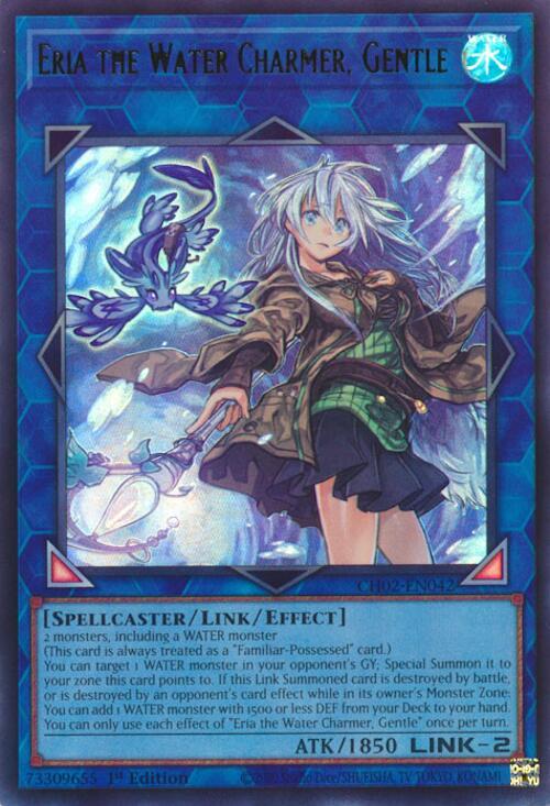 Eria the Water Charmer, Gentle - CH02-EN042 - Ultra Rare 1