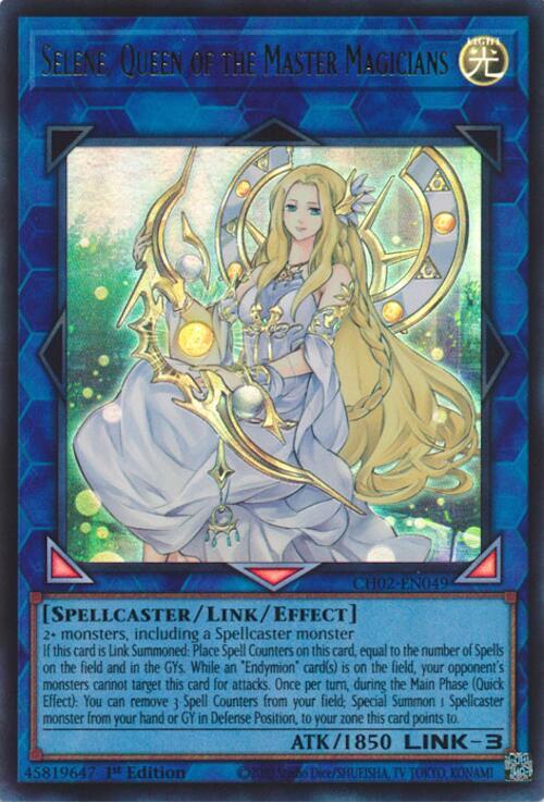 Selene, Queen of the Master Magicians - CH02-EN049 - Ultra Rare 1