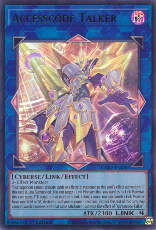 Accesscode Talker - CH02-EN050 - Ultra Rare 1