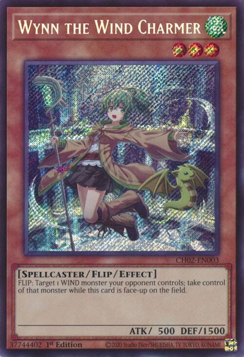 Wynn the Wind Charmer - CH02-EN003 - Secret Rare 1